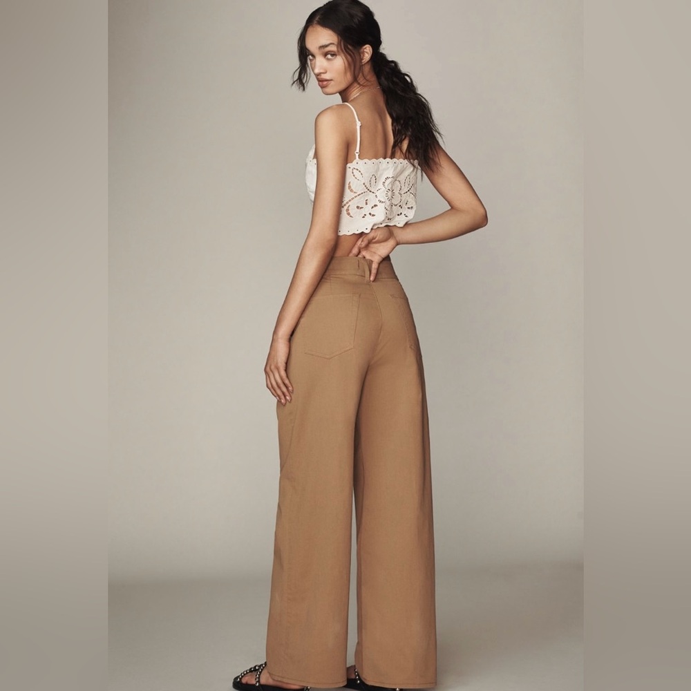 NWOT Citizens of Humanity Petra pleated trousers. Beige, size 25 - Picture 4 of 6